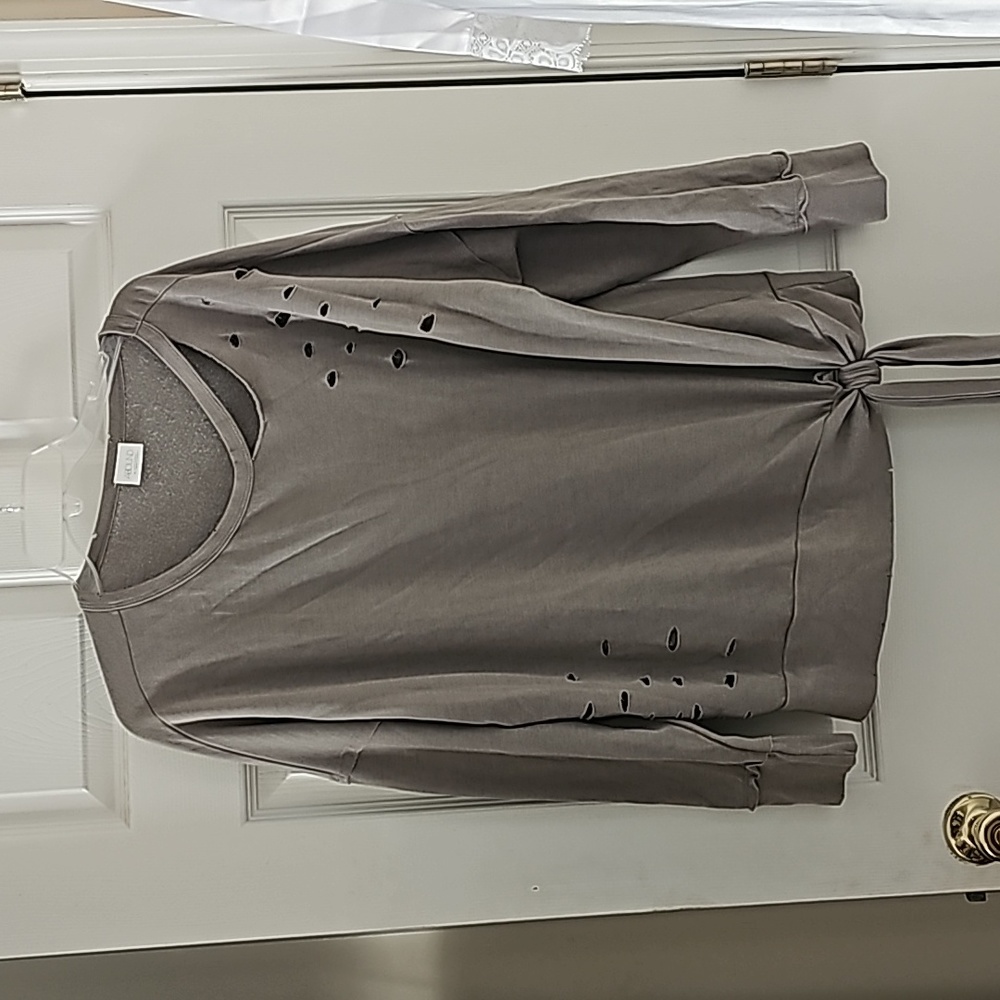 NWOT > BoHo Sweatshirt w Sash - XL